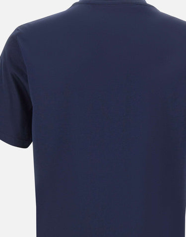KANGRA T-shirt in misto cotone e modal BLUE Uomo 