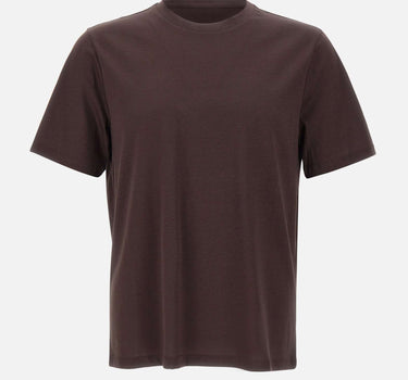KANGRA T-shirt in misto cotone e modal BROWN Uomo 