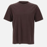KANGRA T-shirt in misto cotone e modal BROWN Uomo 
