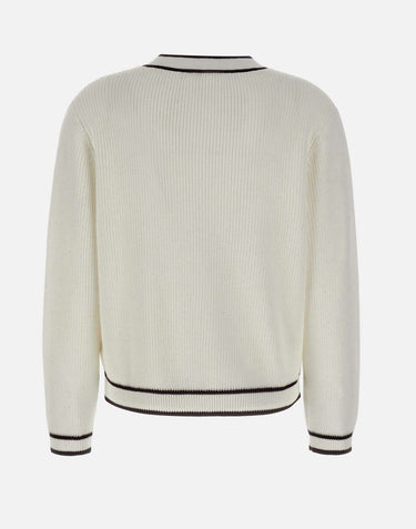 KANGRA Maglia punto pannocchia WHITE Donna 