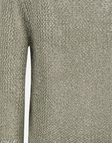KANGRA Cardigan con micro paillettes GREEN Donna 