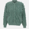 KANGRA Giacca bomber con lavorazione sfilacciata GREEN Donna 