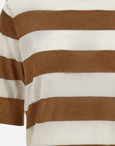 KANGRA Maglia con finitura metallizzata MULTICOLOR Donna 
