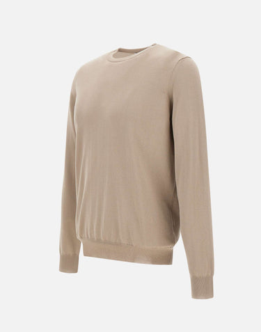 KANGRA Maglia in cotone BEIGE Uomo 