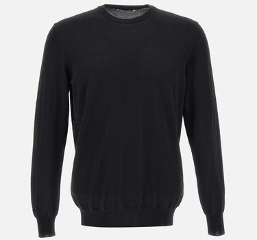KANGRA Maglia in cotone BLACK Uomo 