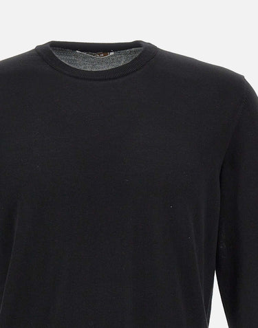 KANGRA Maglia in cotone BLACK Uomo 