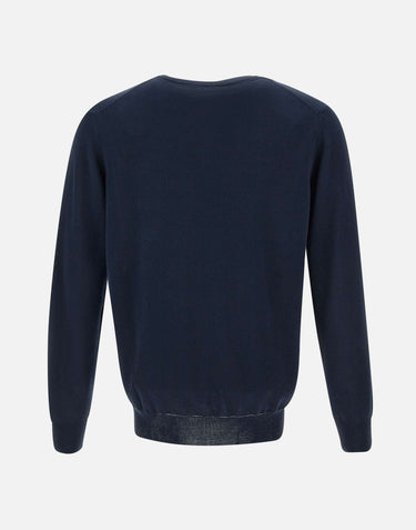 KANGRA Maglia in cotone BLUE Uomo 