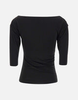 Blusa con arriciature RP1MA001 0001 KAOS 