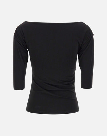 Blusa con arriciature RP1MA001 0001 KAOS 