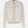 KAOS Camicia con dettaglio gioiello WHITE Donna 