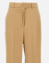 KAOS Pantaloni in misto viscosa BROWN Donna 