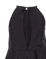 Top smanicato con balze SP1GX030 0001 KAOS 