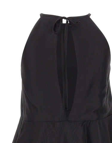 Top smanicato con balze SP1GX030 0001 KAOS 
