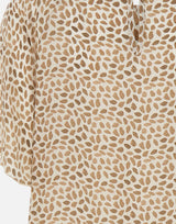 KAOS Blusa in viscosa leggera stampata BEIGE Donna 