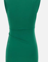 KAOS Abito con drappeggi GREEN Donna 