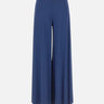 KAOS Pantaloni ampi fluidi BLUE Donna 