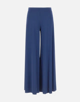KAOS Pantaloni ampi fluidi BLUE Donna 