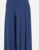 KAOS Pantaloni ampi fluidi BLUE Donna 