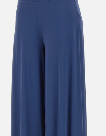 KAOS Pantaloni ampi fluidi BLUE Donna 