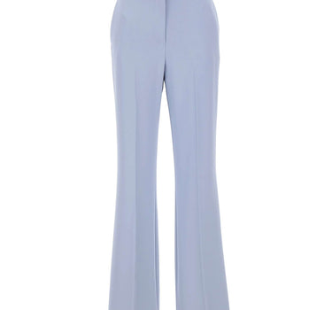 KAOS Pantaloni in tessuto fluido Light Blue Donna 