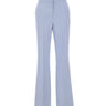 KAOS Pantaloni in tessuto fluido Light Blue Donna 