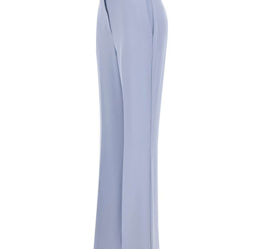 KAOS Pantaloni in tessuto fluido Light Blue Donna 