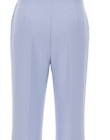 KAOS Pantaloni in tessuto fluido Light Blue Donna 