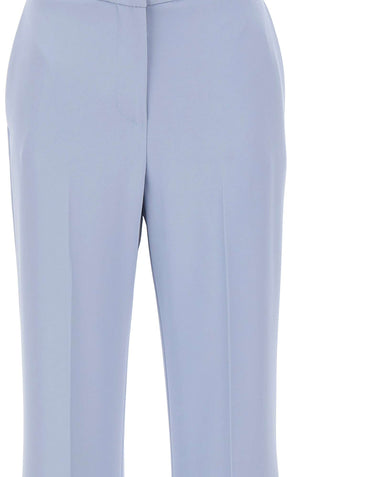 KAOS Pantaloni in tessuto fluido Light Blue Donna 