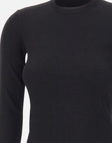 KAOS Maglia con intreccio sulle maniche BLACK Donna 
