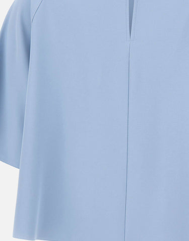 Blusa corta svasata SP1TZ007 0080 KAOS 