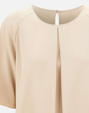 Blusa corta svasata SP1TZ007 1096 KAOS 