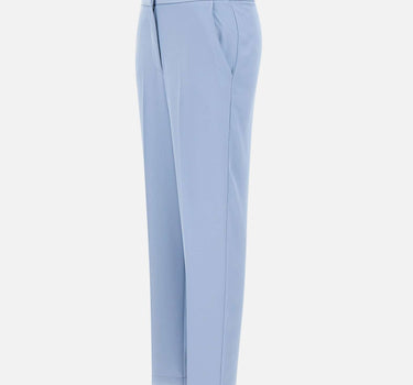 KAOS Pantaloni capri stretch Light Blue Donna 