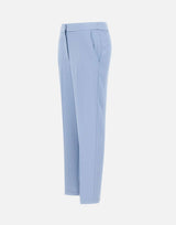 KAOS Pantaloni capri stretch Light Blue Donna 