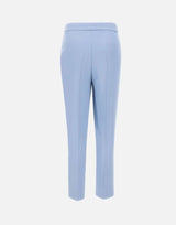 KAOS Pantaloni capri stretch Light Blue Donna 