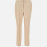 KAOS Pantaloni capri stretch BEIGE Donna 