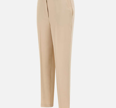 KAOS Pantaloni capri stretch BEIGE Donna 
