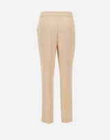 KAOS Pantaloni capri stretch BEIGE Donna 