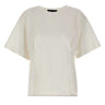 KAOS T-shirt in cotone WHITE Donna 