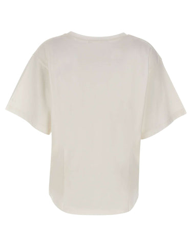 KAOS T-shirt in cotone WHITE Donna 