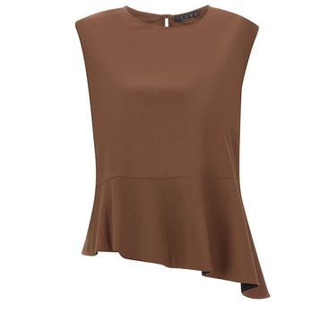 Top con balze SP5LE011 6044 KAOS 