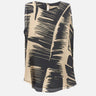 KAOS Top in misto lino BEIGE Donna 