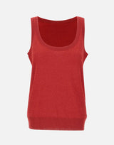 KAOS Top smanicato in maglia RED Donna 
