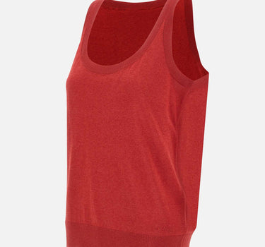 KAOS Top smanicato in maglia RED Donna 