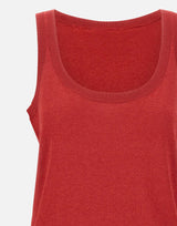 KAOS Top smanicato in maglia RED Donna 