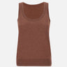 Top smanicato in maglia SP5NT001 6022 KAOS 