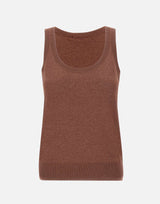 Top smanicato in maglia SP5NT001 6022 KAOS 
