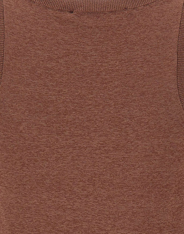 Top smanicato in maglia SP5NT001 6022 KAOS 