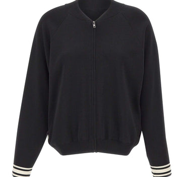 KAOS Felpa in misto viscosa BLACK Donna 