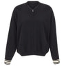 KAOS Felpa in misto viscosa BLACK Donna 