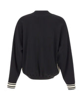 KAOS Felpa in misto viscosa BLACK Donna 